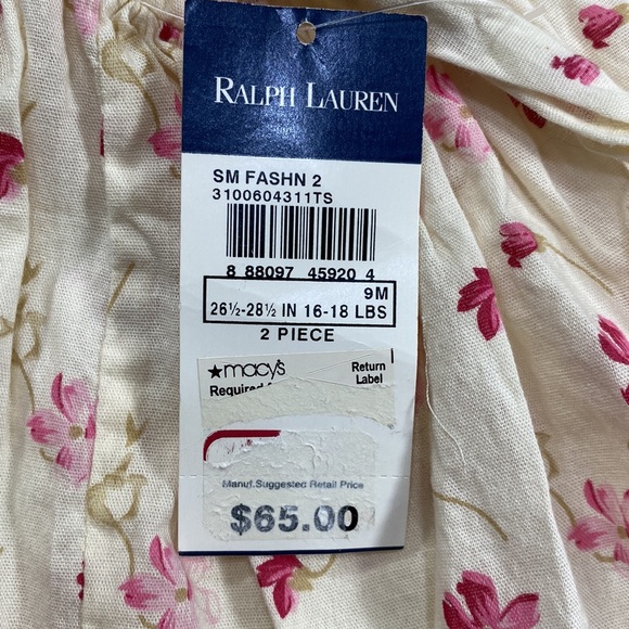 Ralph Lauren girls sundress size 9 months - Picture 6 of 6